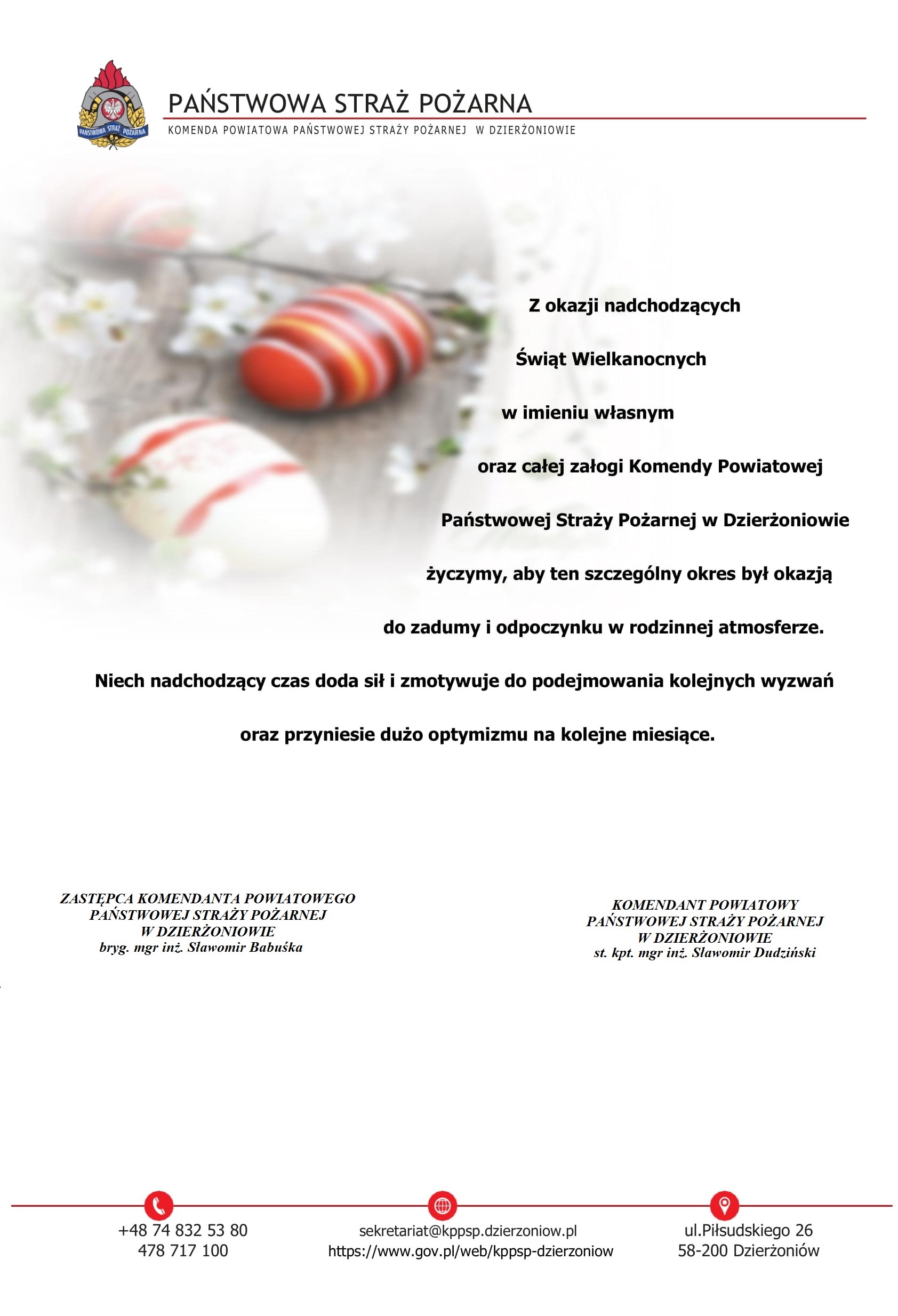 życzenia wielkanocne 2024