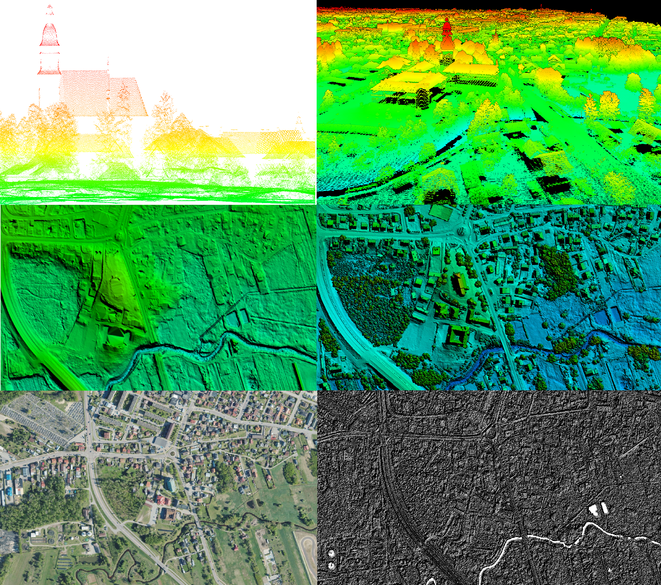 Ilustracja przedstawia dane fotogrametryczne
