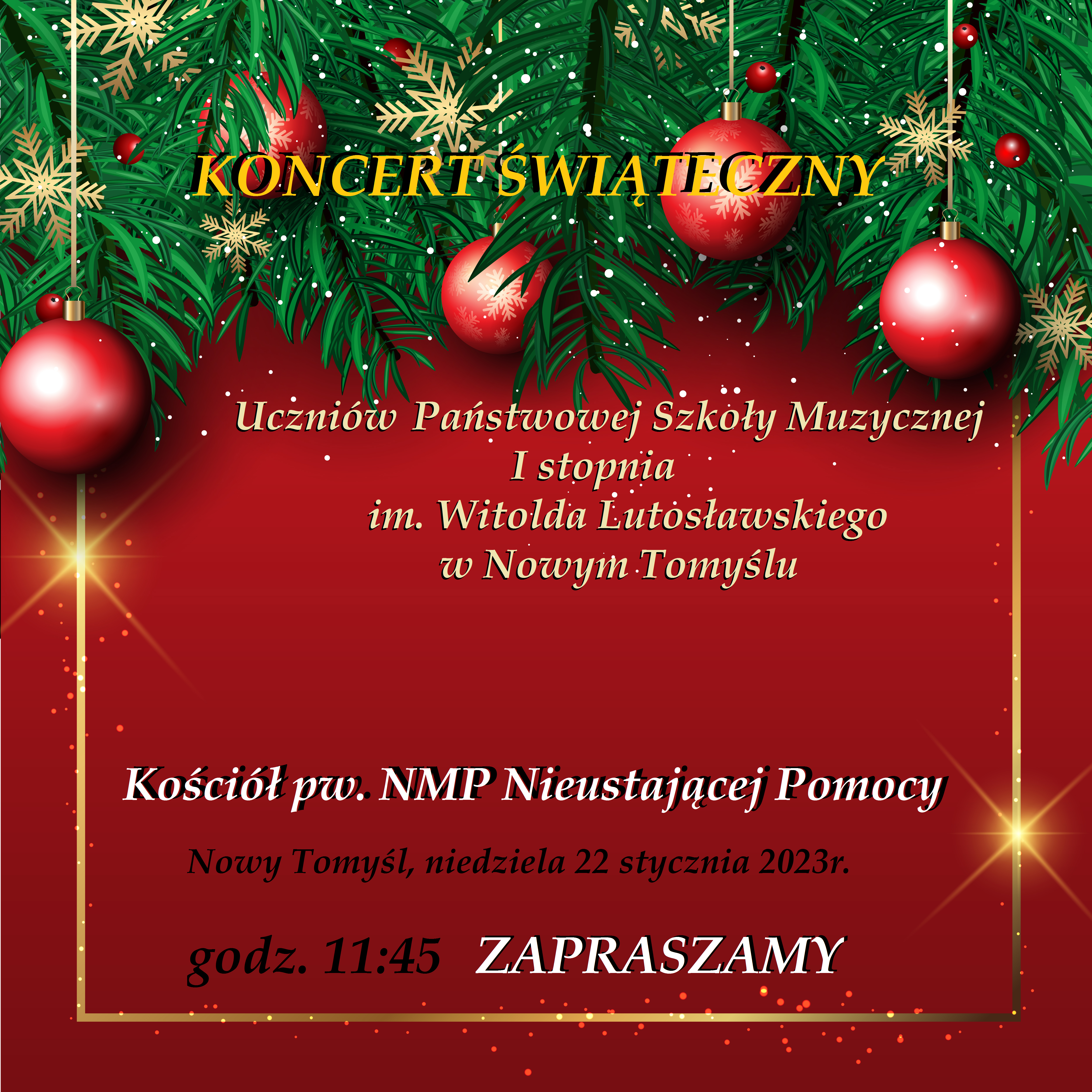 Koncert kolędowy