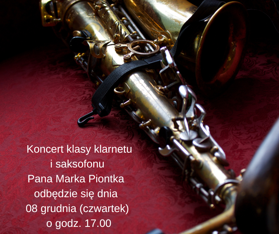 Koncert klasy klarnetu i saksofonu