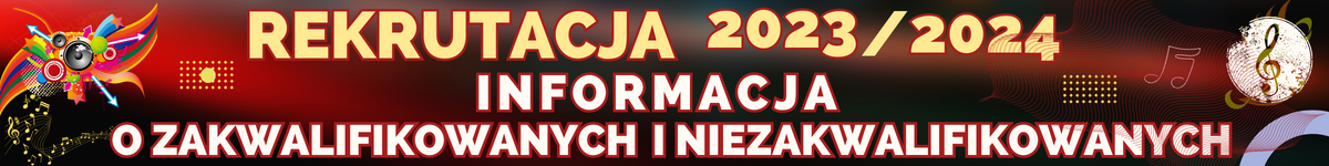 Informacja o kandydatach zakwalifikowanych i niezakwalifikowanych