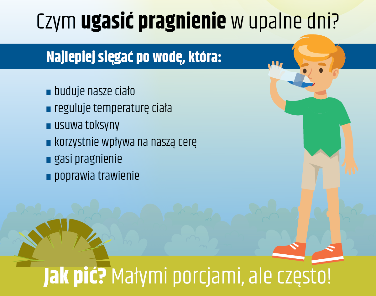 czym gasić pragnienie