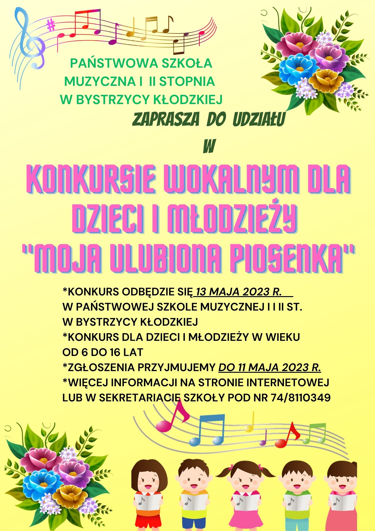 Moja ulubiona piosenka plakat