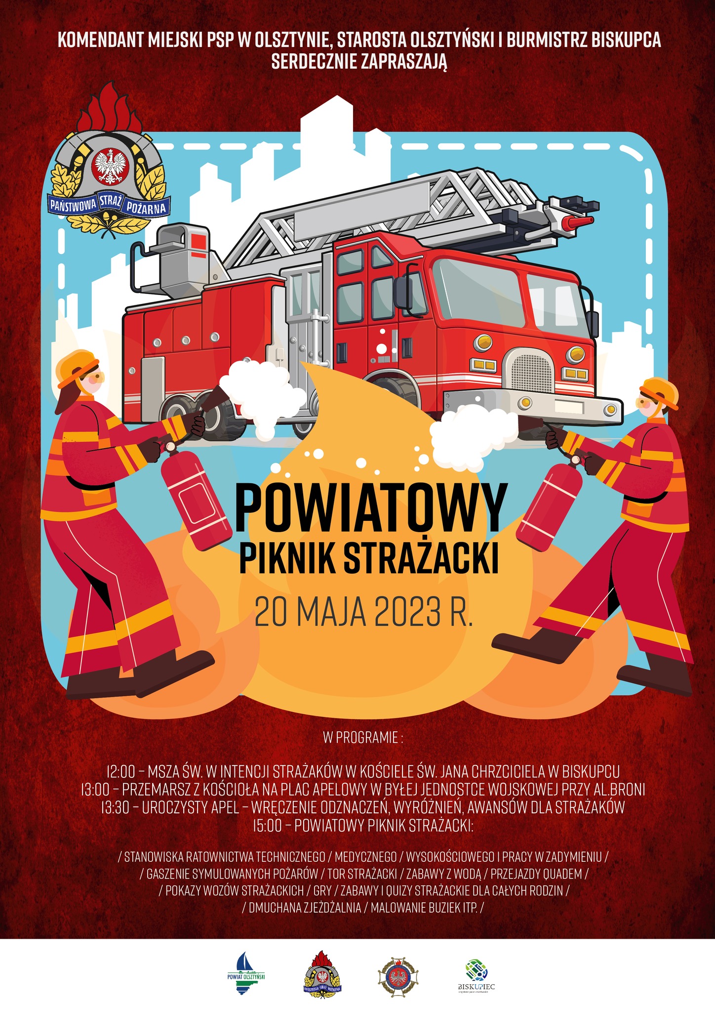 Powiatowy piknik strażacki