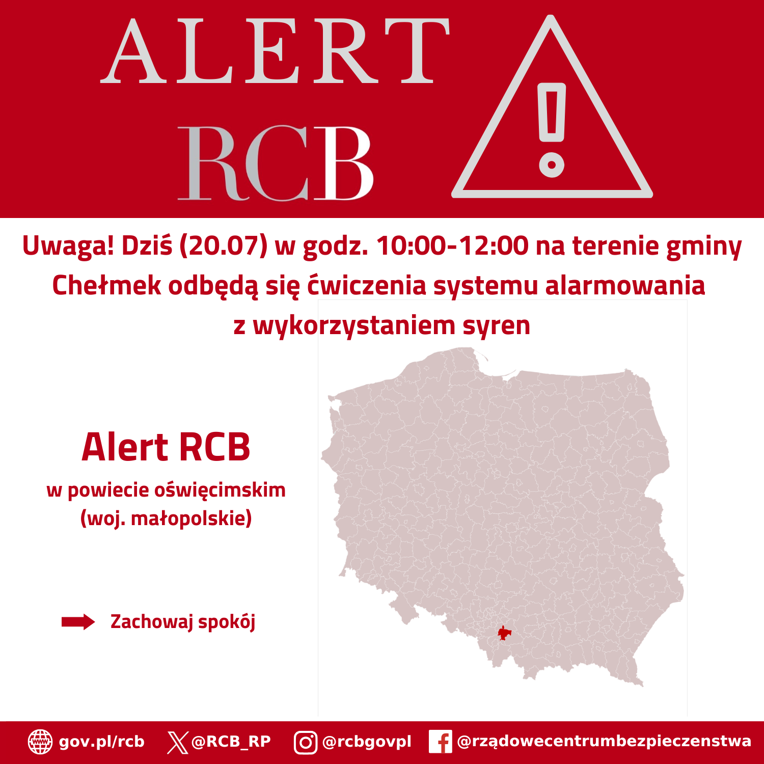 Alert RCB