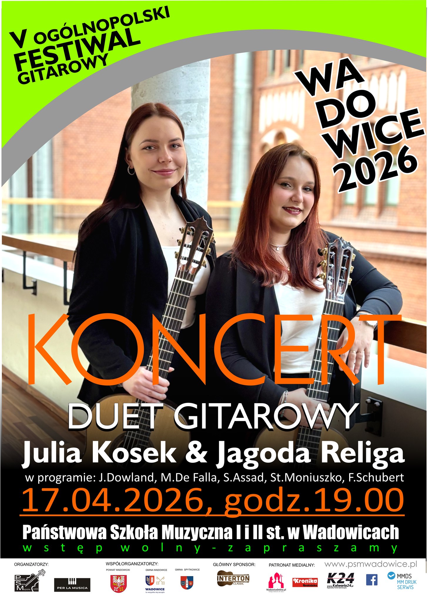 Koncert Julia Kosek i Jagoda Religa 17.04.2026