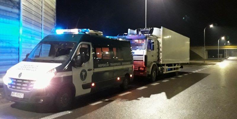 Rosyjską ciężarówkę bez zezwolenia zatrzymał patrol mazowieckiej ITD.
