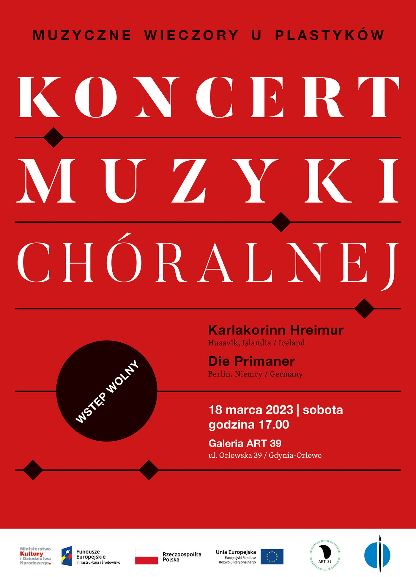 koncert muzyki chóralnej