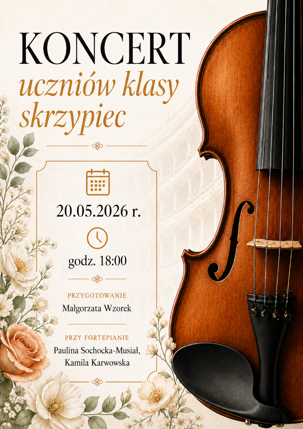 koncert skrzypce