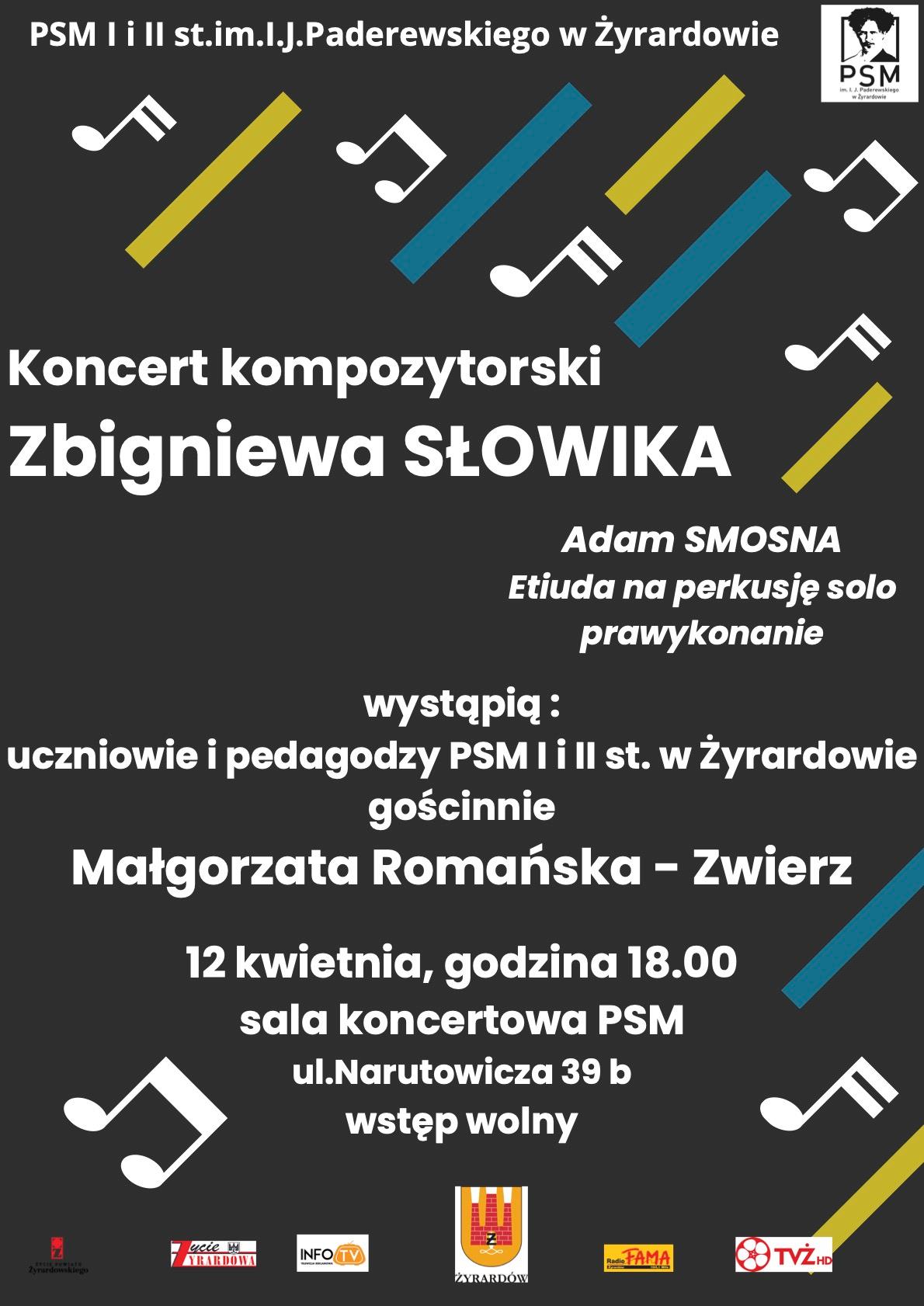 koncert kompozytorski pakat 