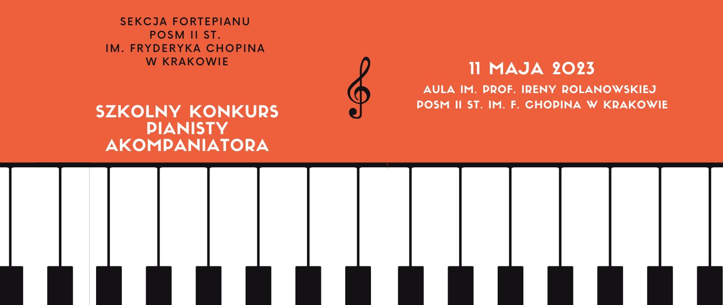 Szkolny Konkurs Pianisty Akompaniatora