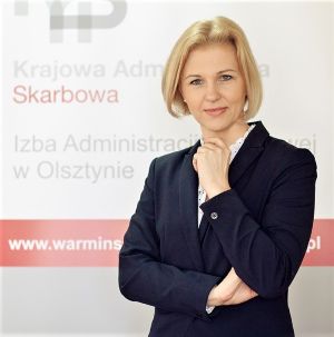 Rzecznik prasowy Izby Administracji Skarbowej w Olsztynie - Pani Renata Kostowska