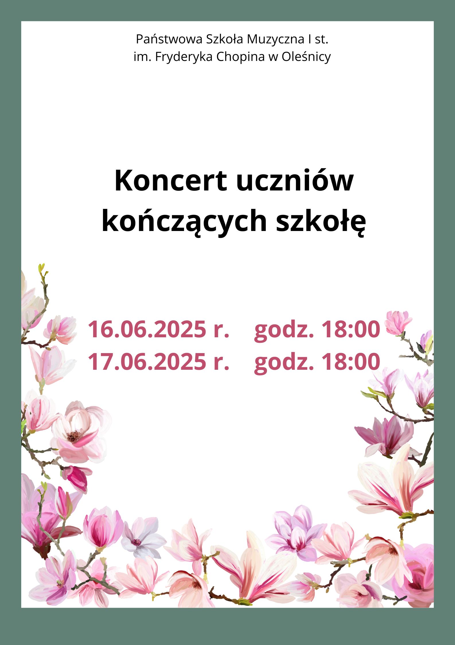 koncert absolwentów