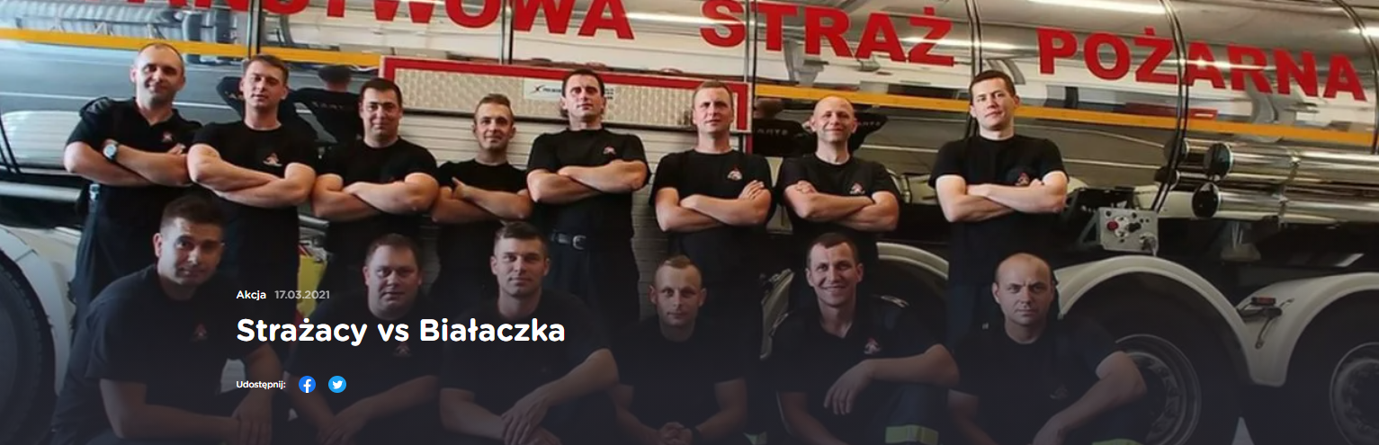 STRAŻACY VS BIAŁACZKA
