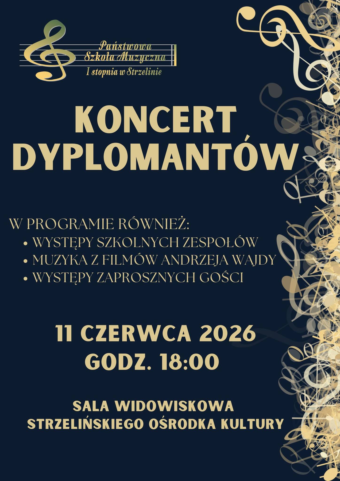Koncert dyplomantów - 11.06.2026 r.