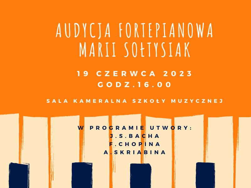 audycja fortepianowa