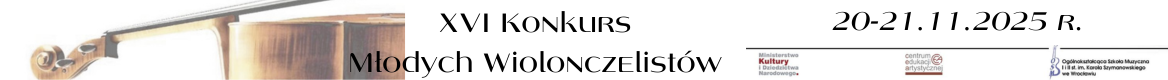 XVI Konkurs Młodych Wiolonczelistów