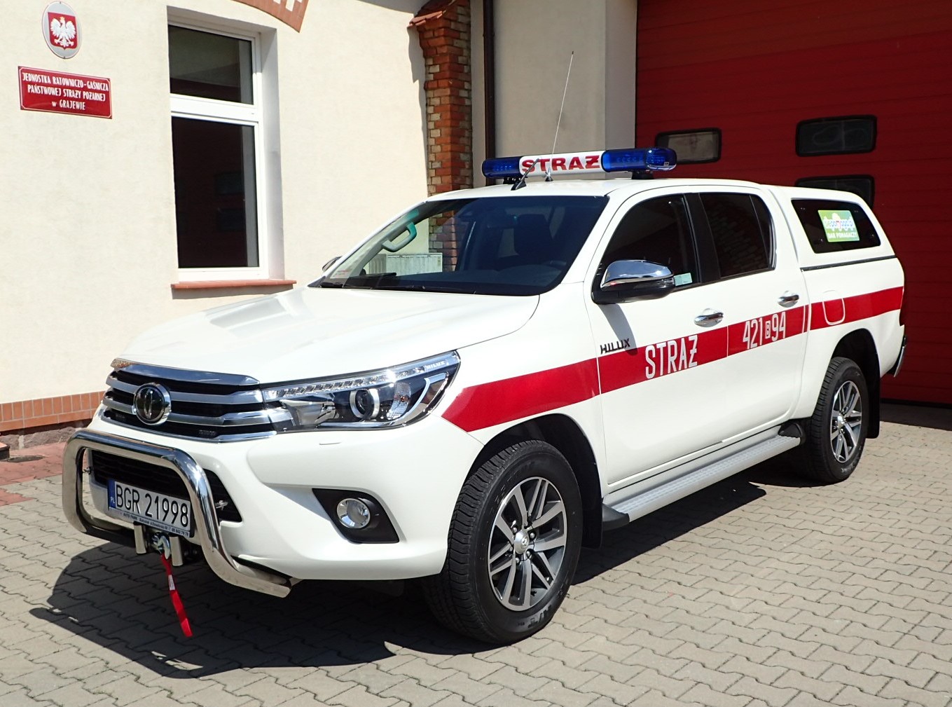 Samochód lekki rozpoznawczo-ratowniczy Toyota Hilux – SLRR