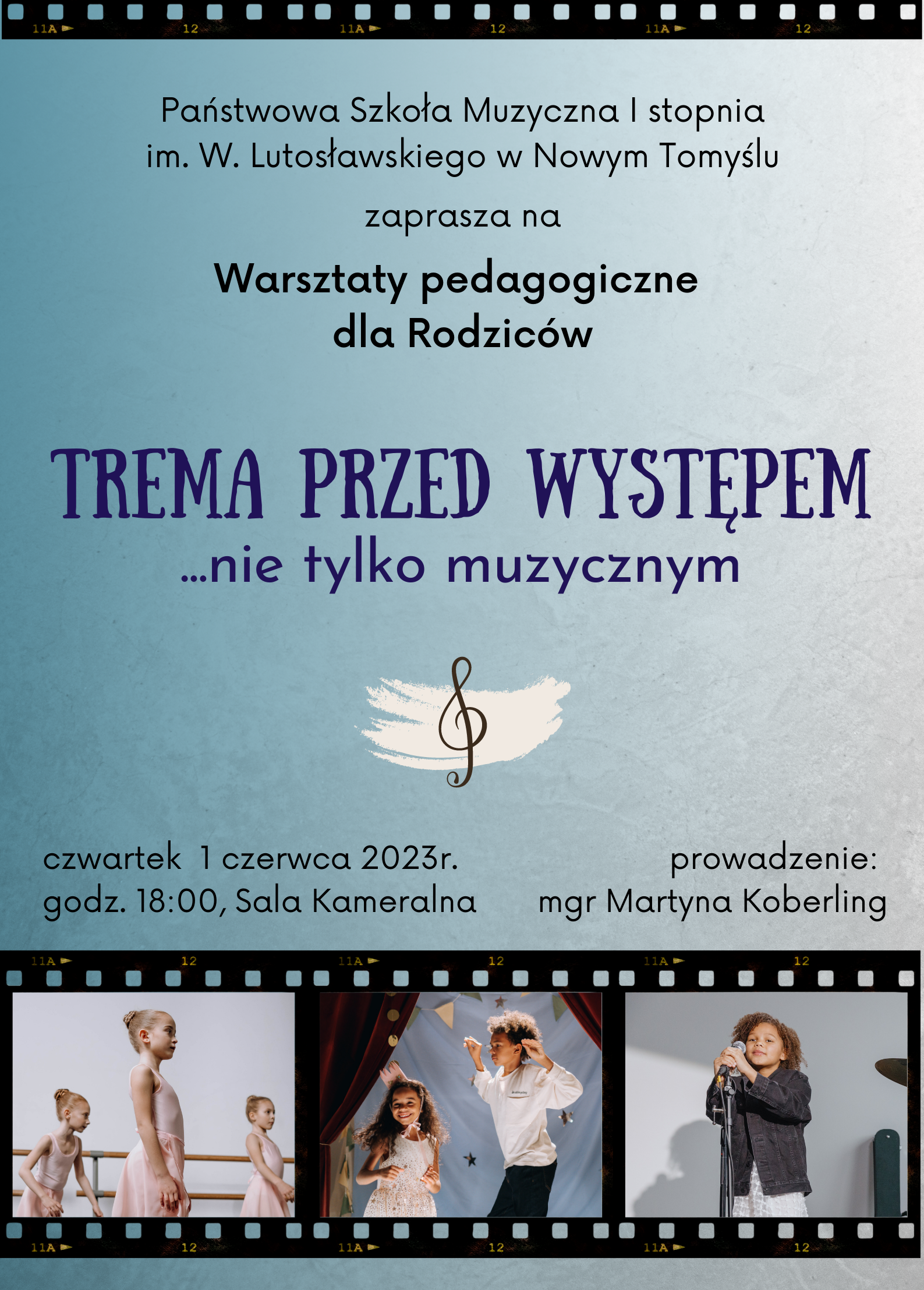 Plakat - Warsztaty pedagogiczne dla rodziców