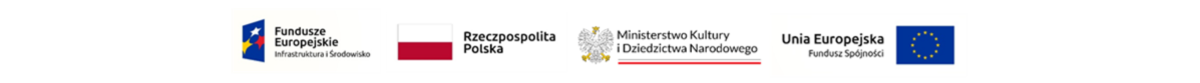 logotypy Fundusze Europejskie, MKiDN, RP, UE