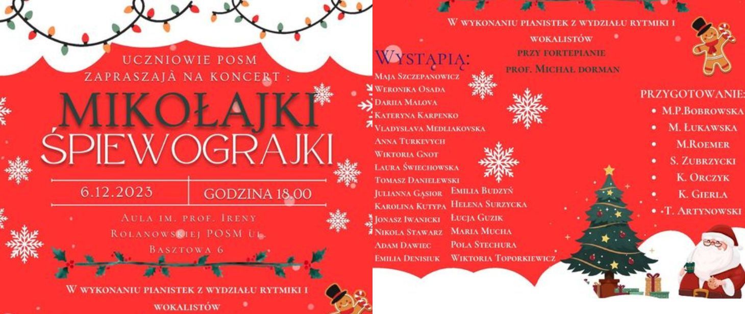 Mikołajki Śpiewograjki