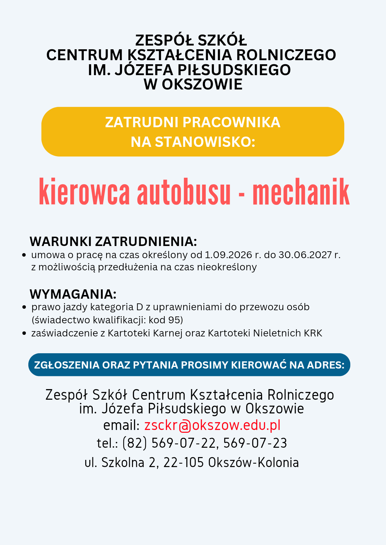 Oferta pracy