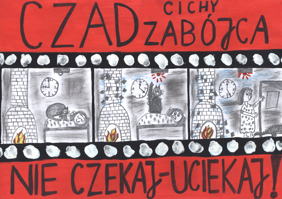 Pola Bednarczyk Szkoła Podstawowa nr 21 Zielona Góra – 1 miejsce – Indywidualny Konkurs „Mój Bezpieczny Dom”
