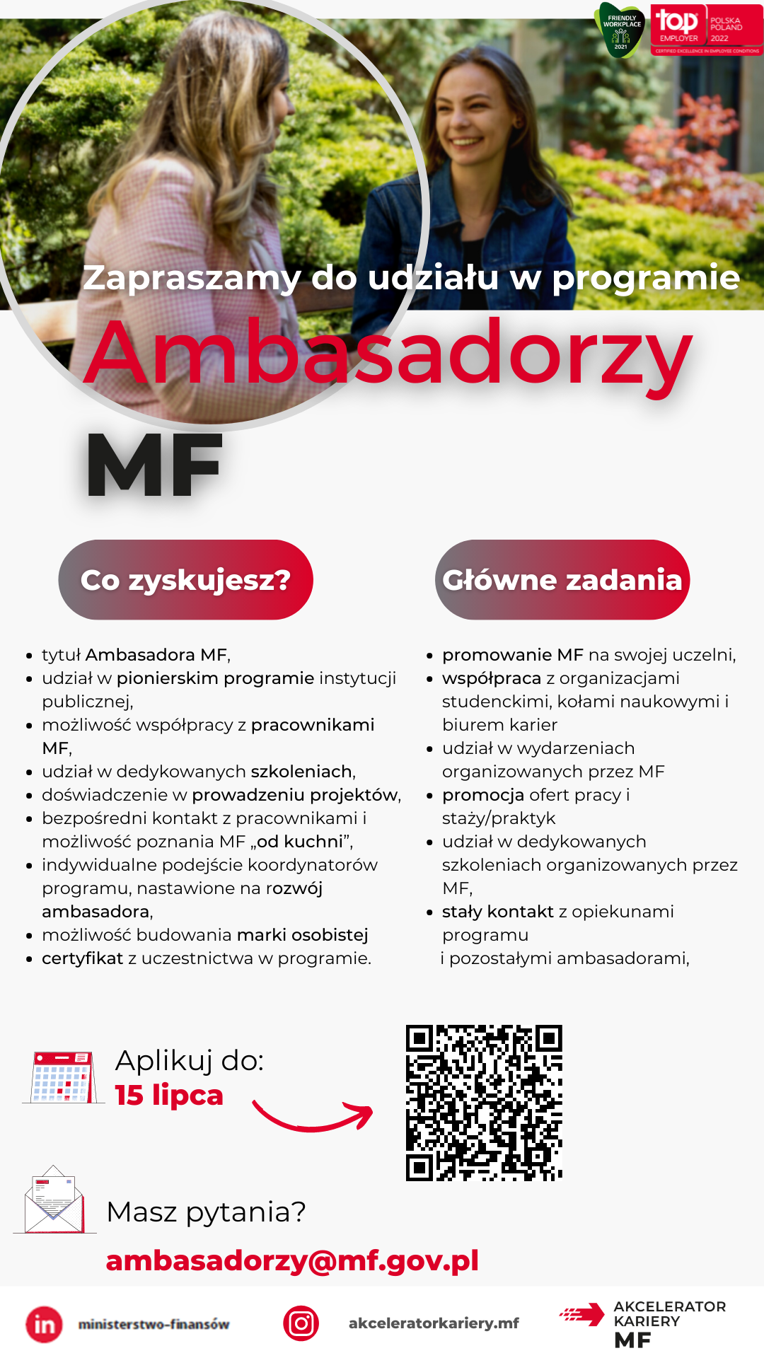plakat ambasadorzy MF