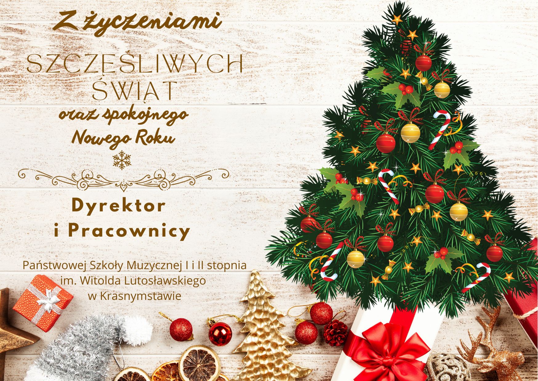 Życzenia świąteczne