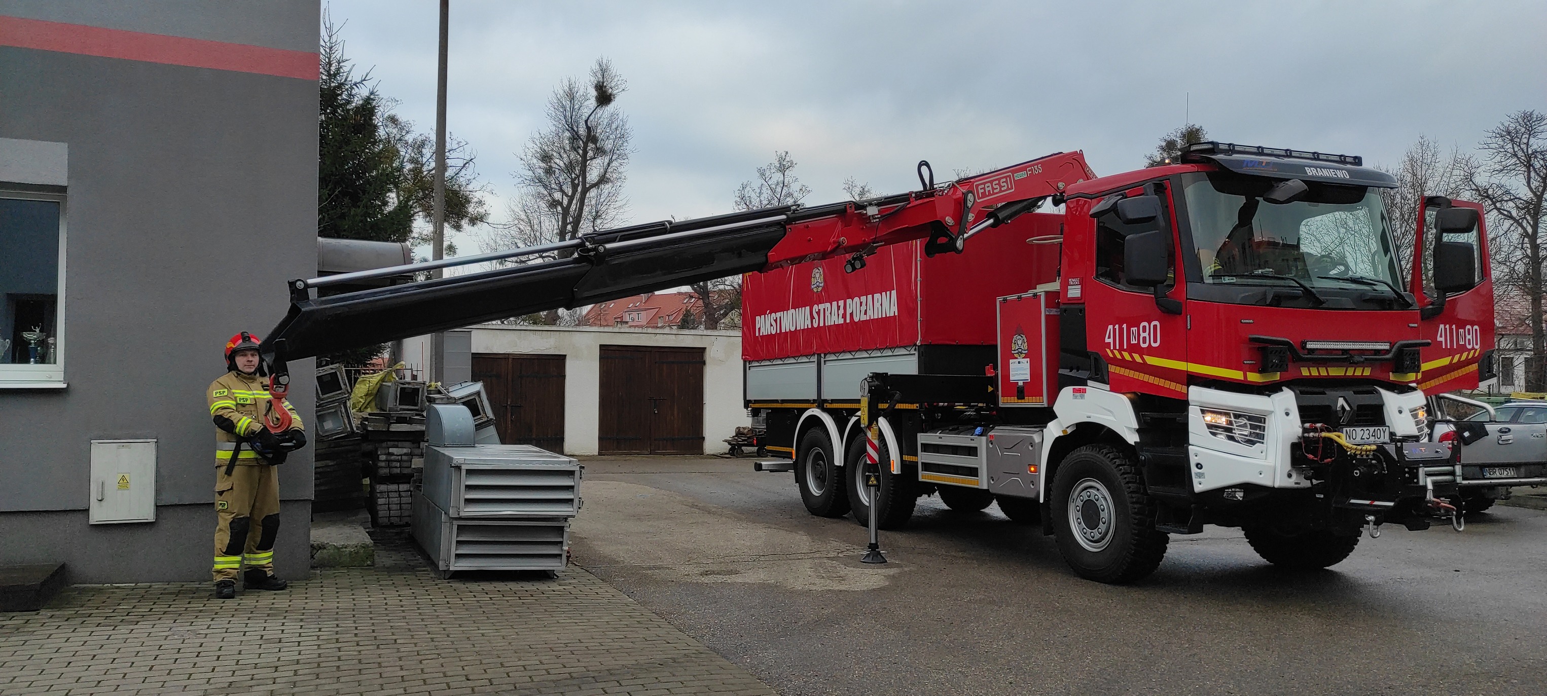 Doskonalenie zawodowe strażaków PSP Braniewo