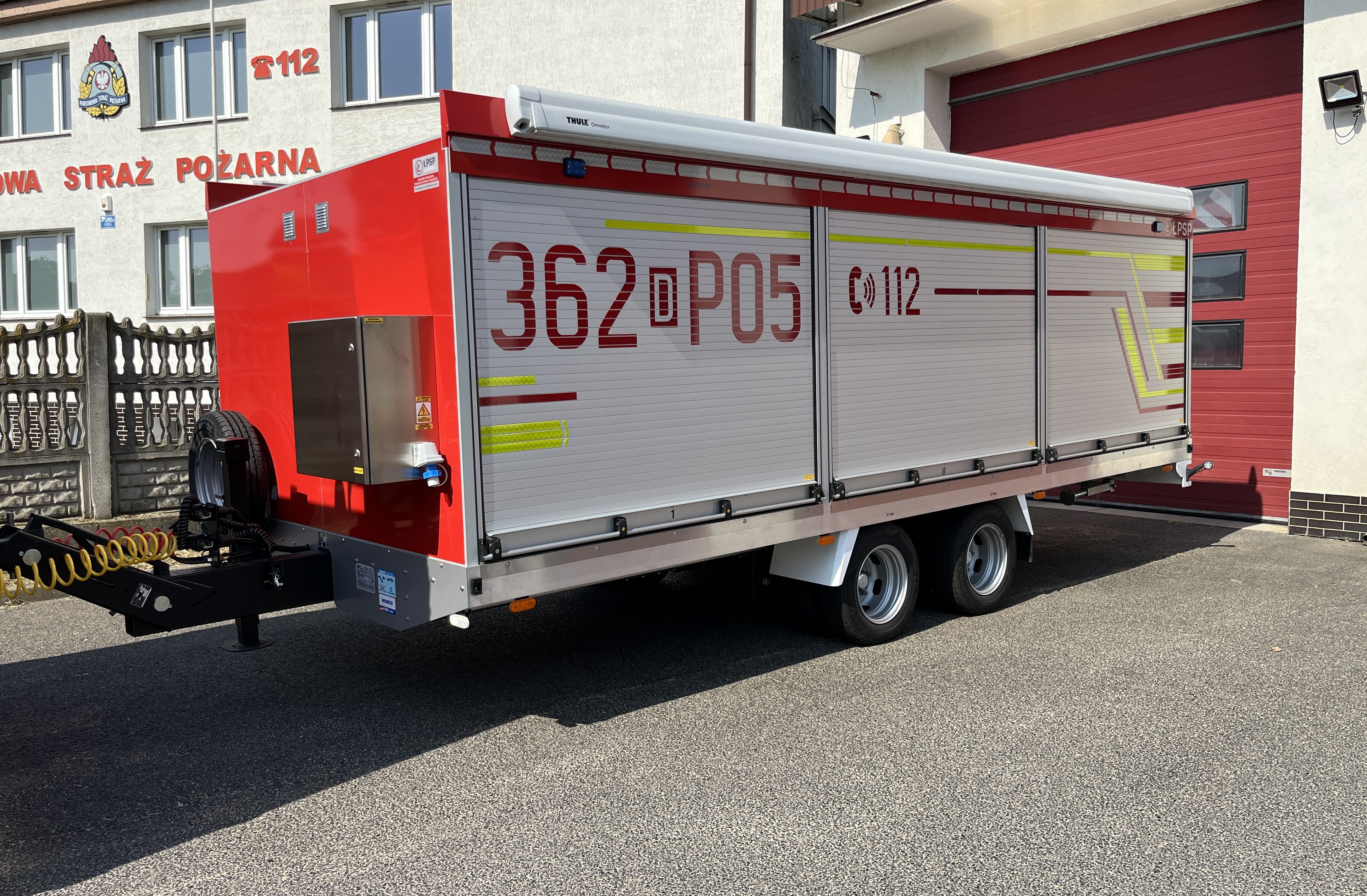 Przyczepa dekontaminacyjna