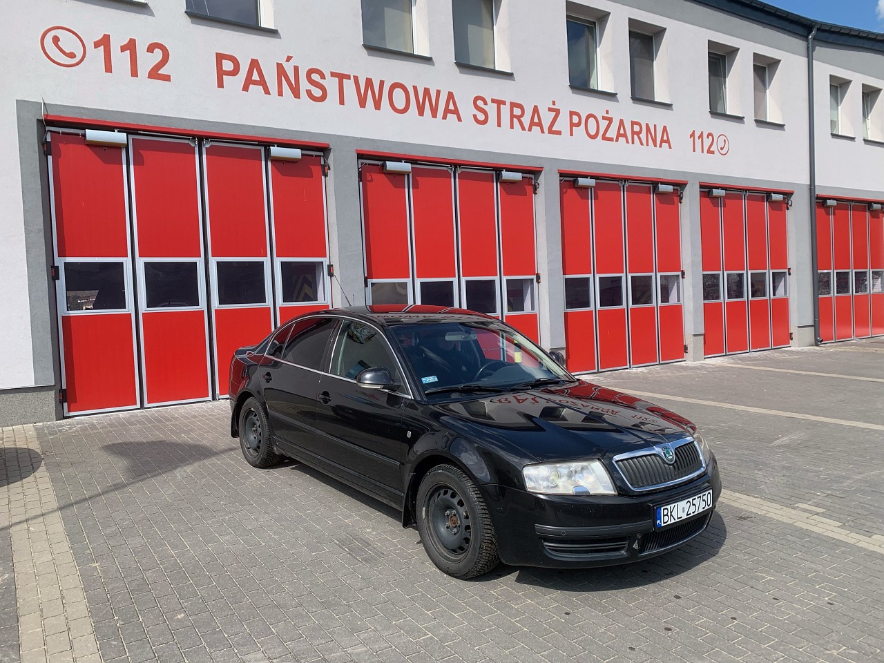 Samochód operacyjny Skoda SuperB – SLOp na wyposażeniu JRG Kolno