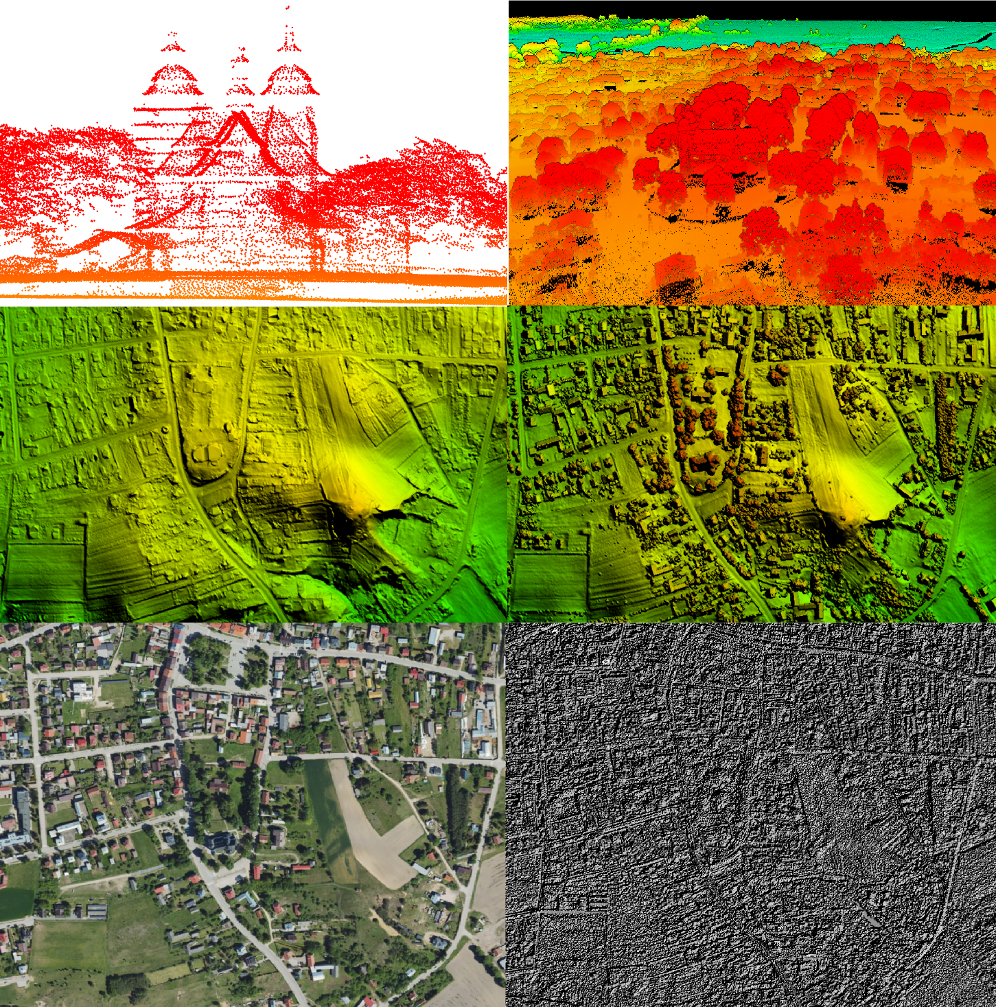 Ilustracja przedstawia dane fotogrametryczne