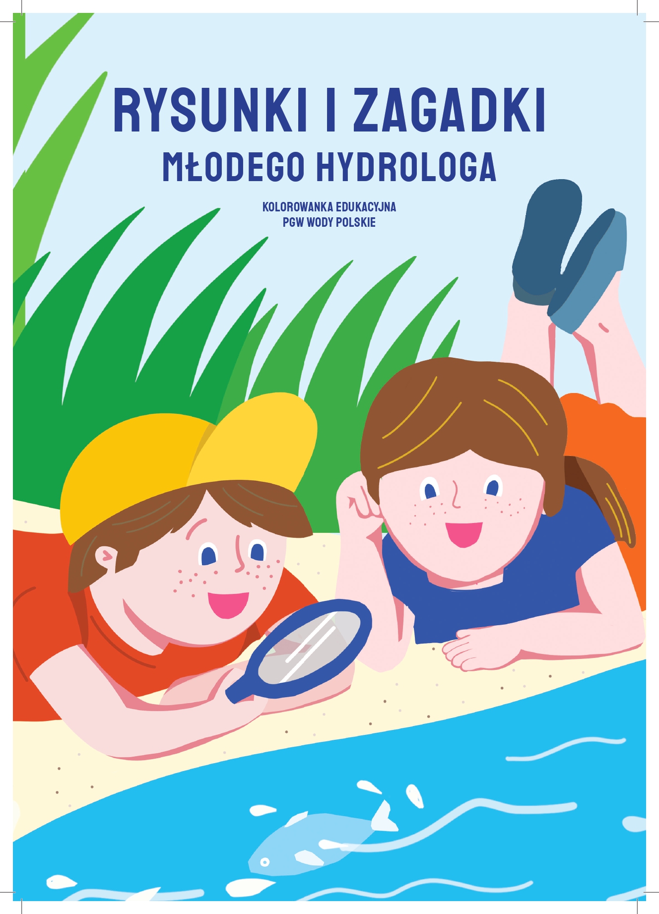 Kolorowanka - Rysunki i zagadki młodego hydrologa