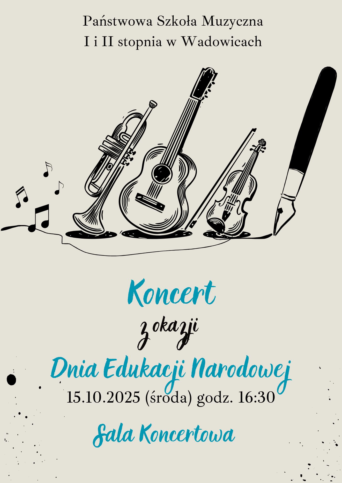 Koncert z okazji Dnia Edukacji Narodowej 15.10.2025