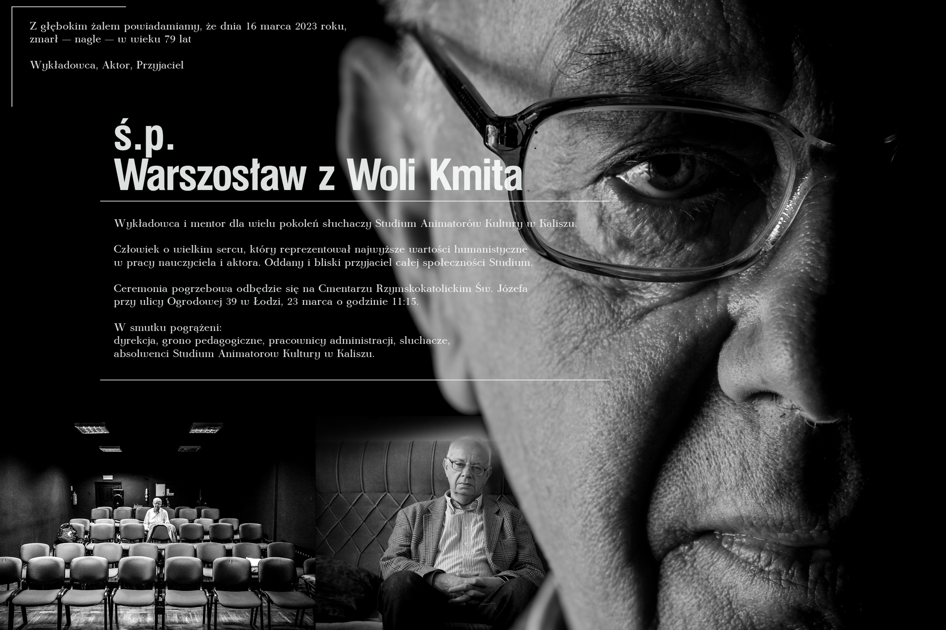Nekrolog Warszosława Kmity