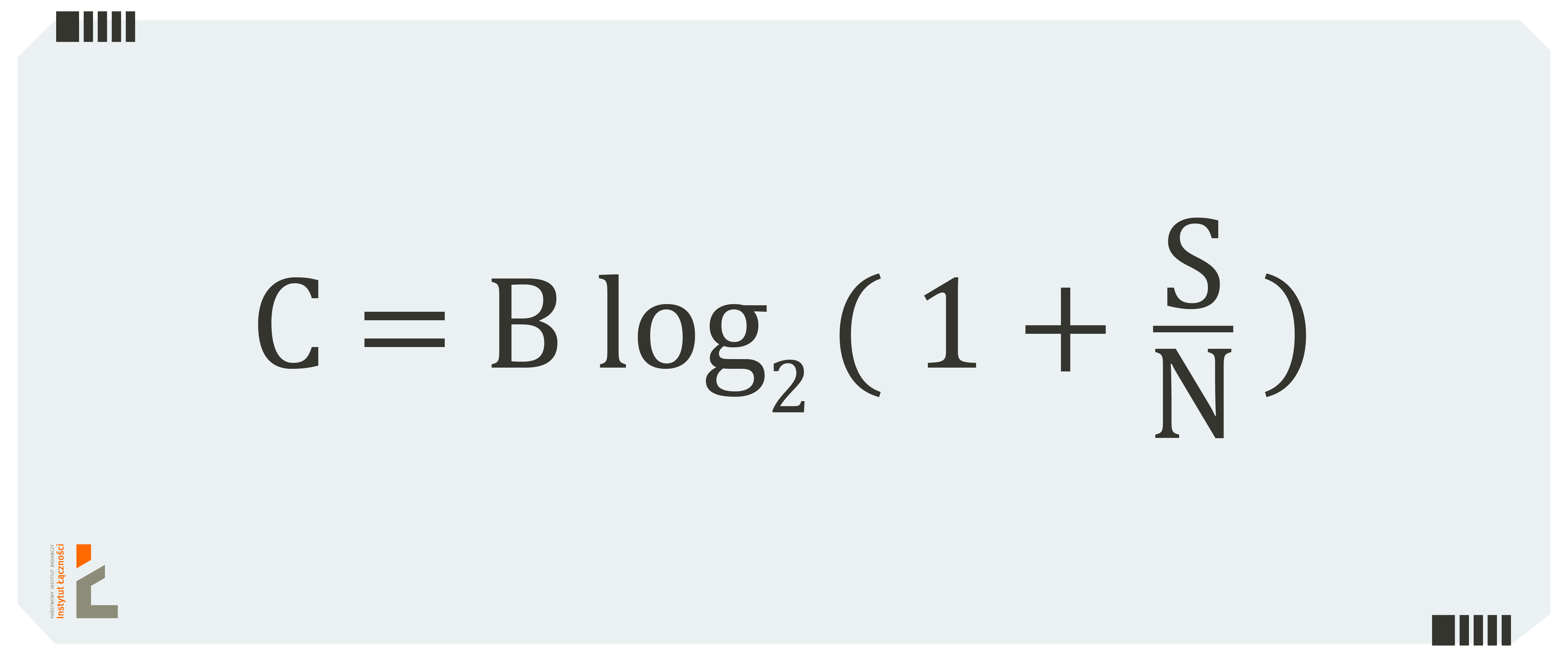 Wzór twierdzenia Shannona-Hartleya