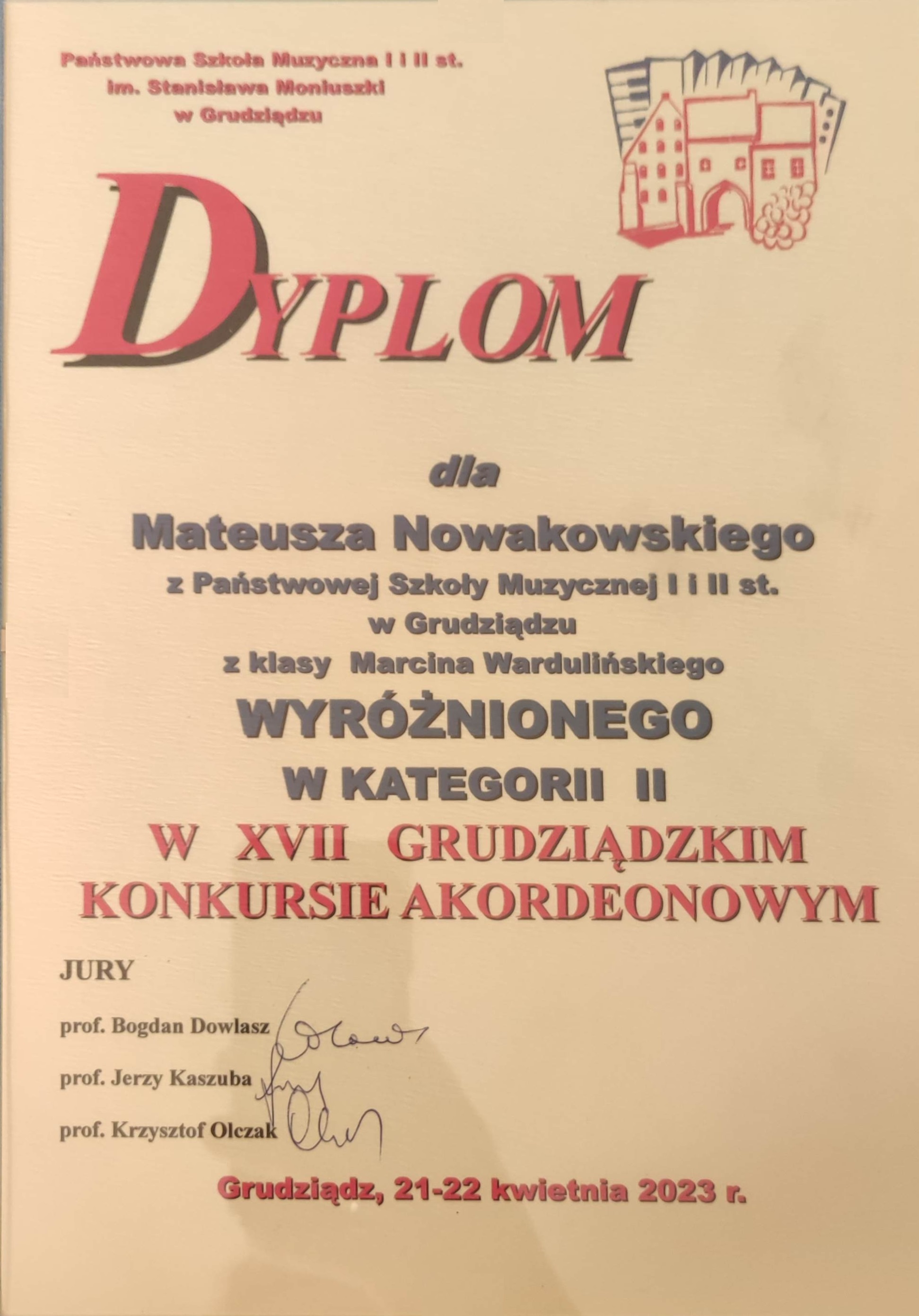 Dyplom 