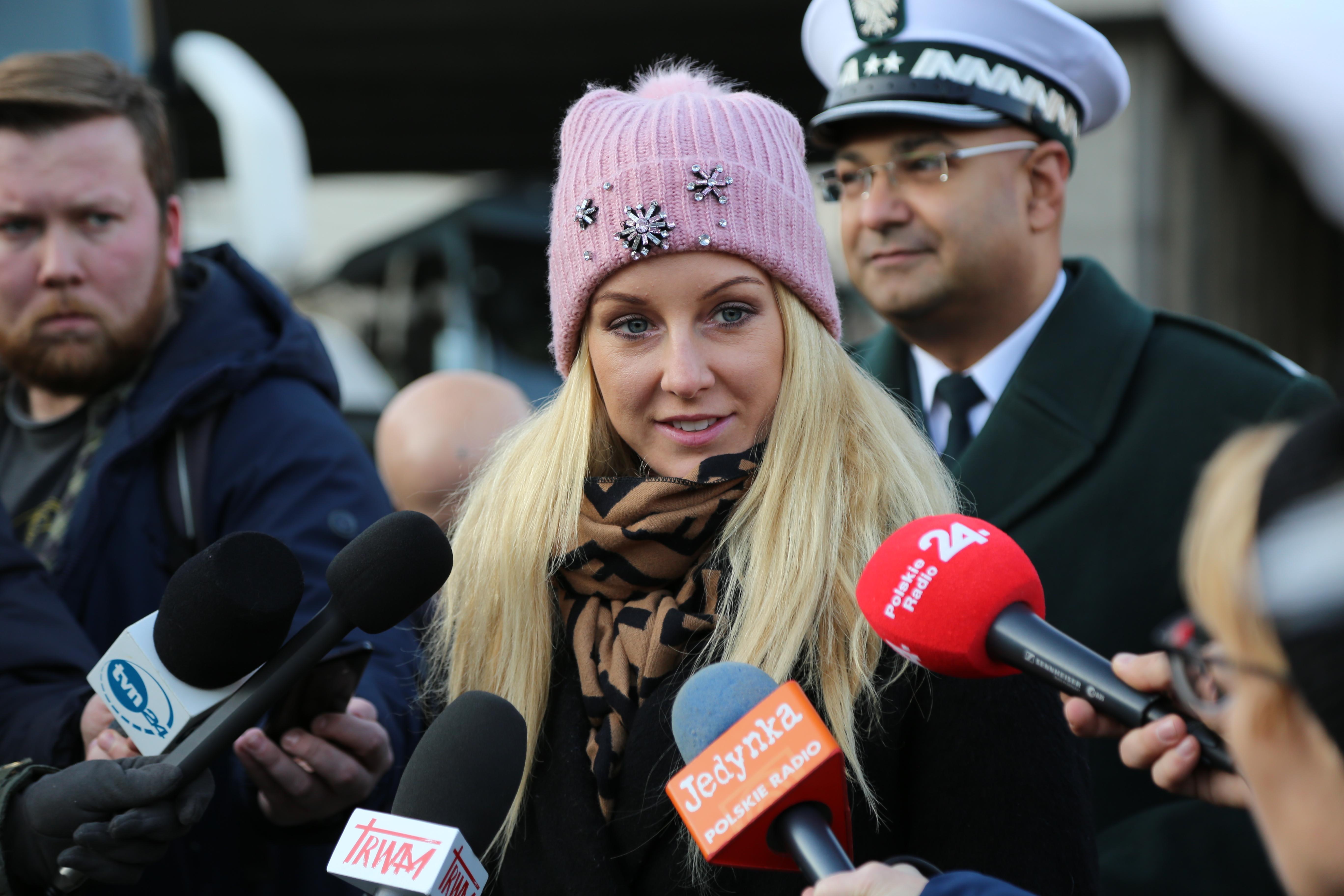 Przemawia Urszula Radwańska