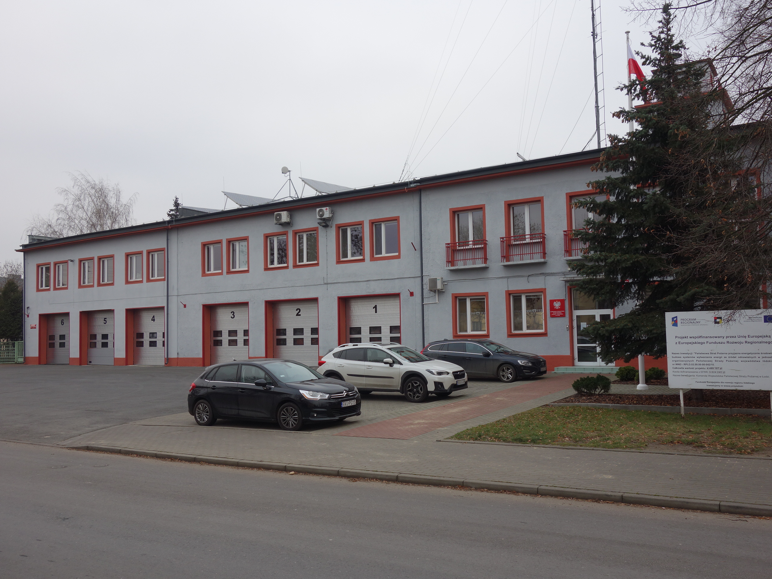Budynek Komendy Powiatowej PSP w Kutnie
