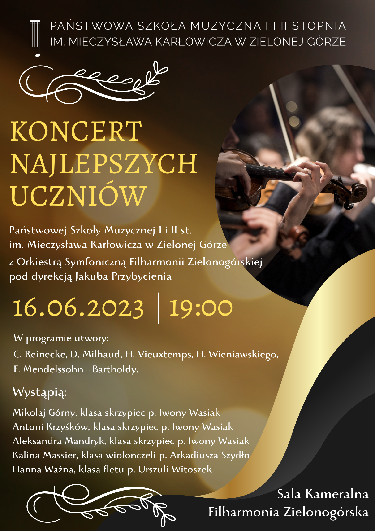 Koncert uczniów