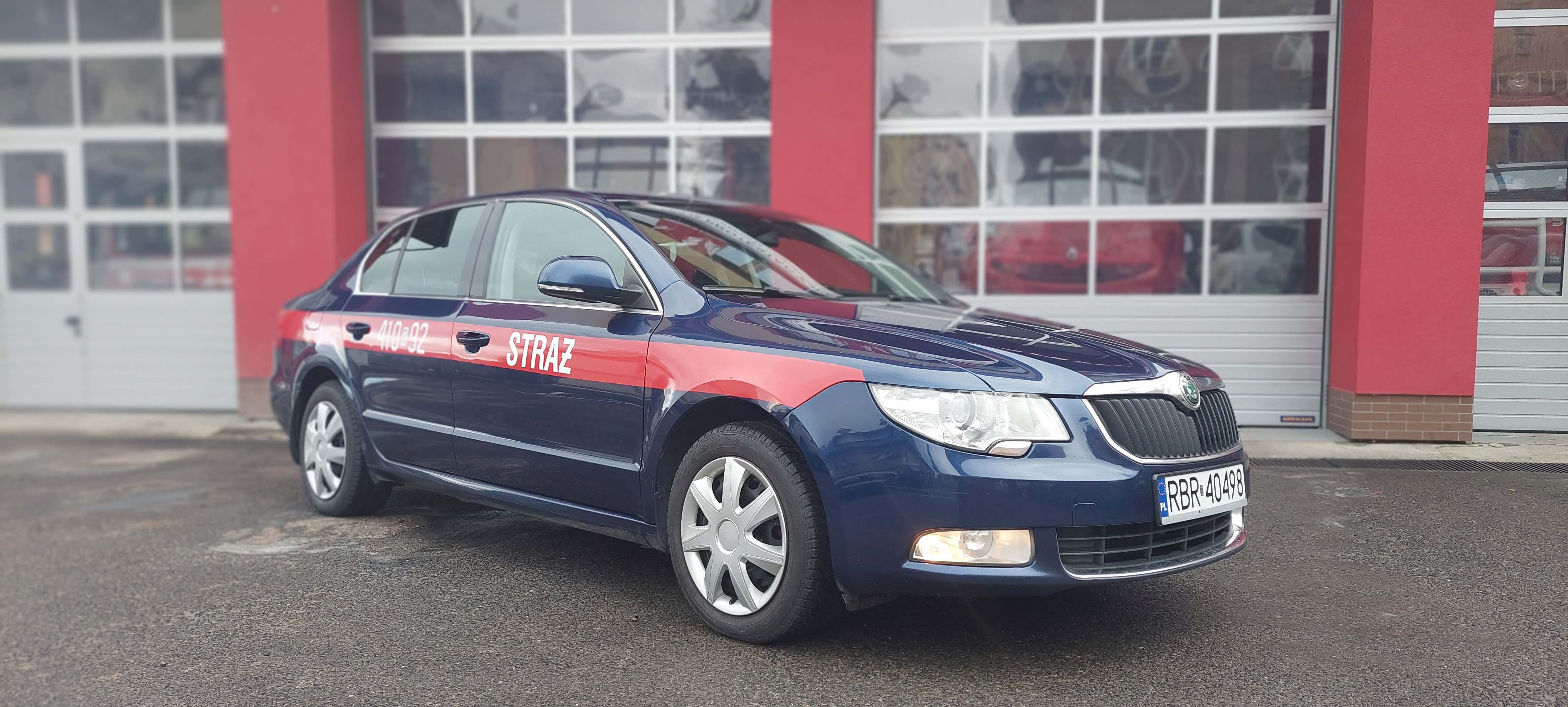 Samochód operacyjny Skoda SuperB