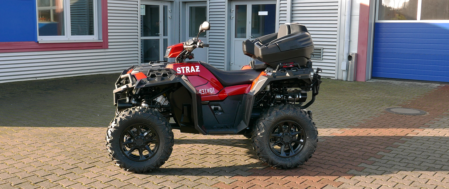 Przyczepa ratownictwa wodnego