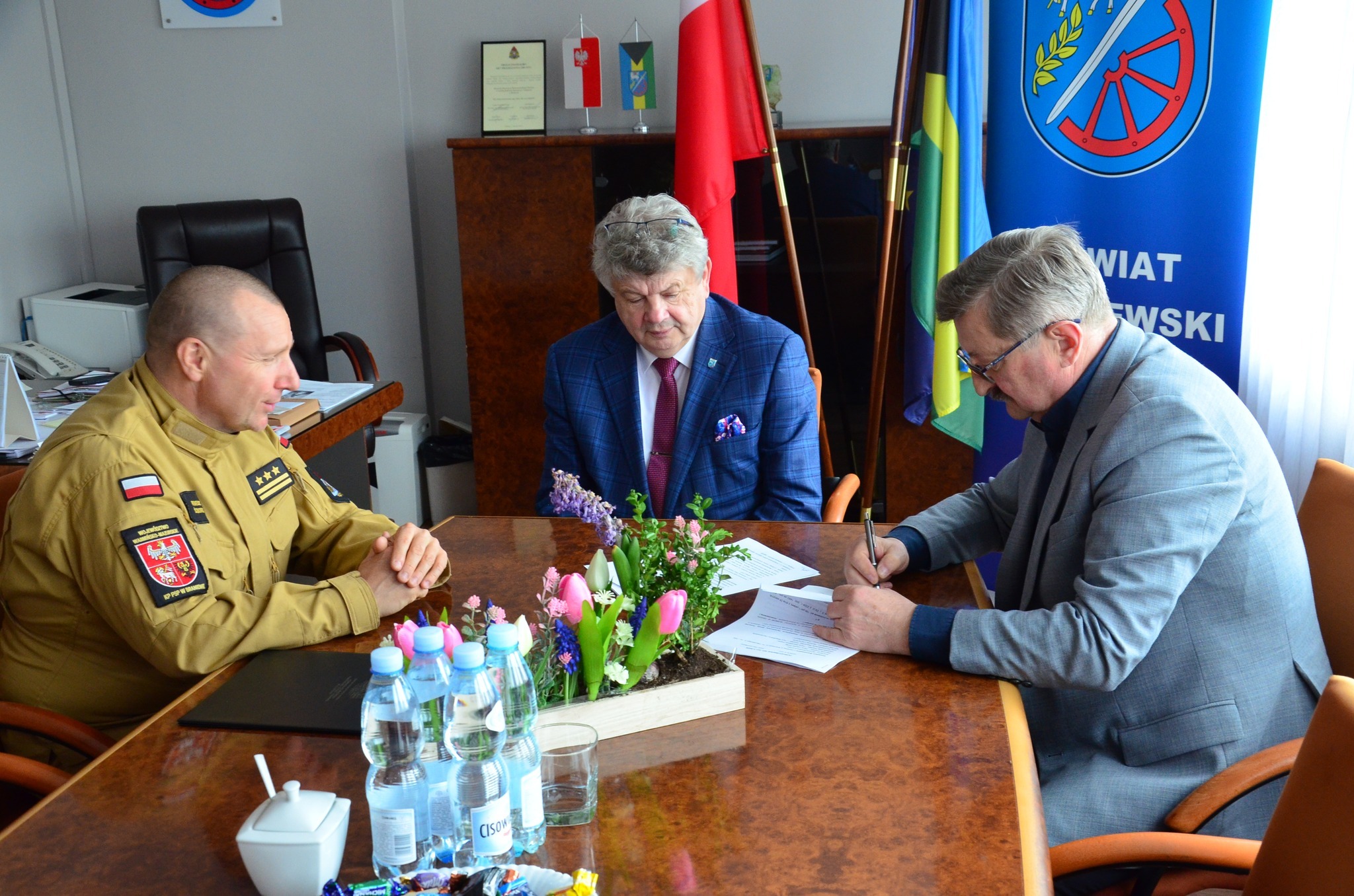 Wsparcie powiatu na rzecz ochrony ppoż.