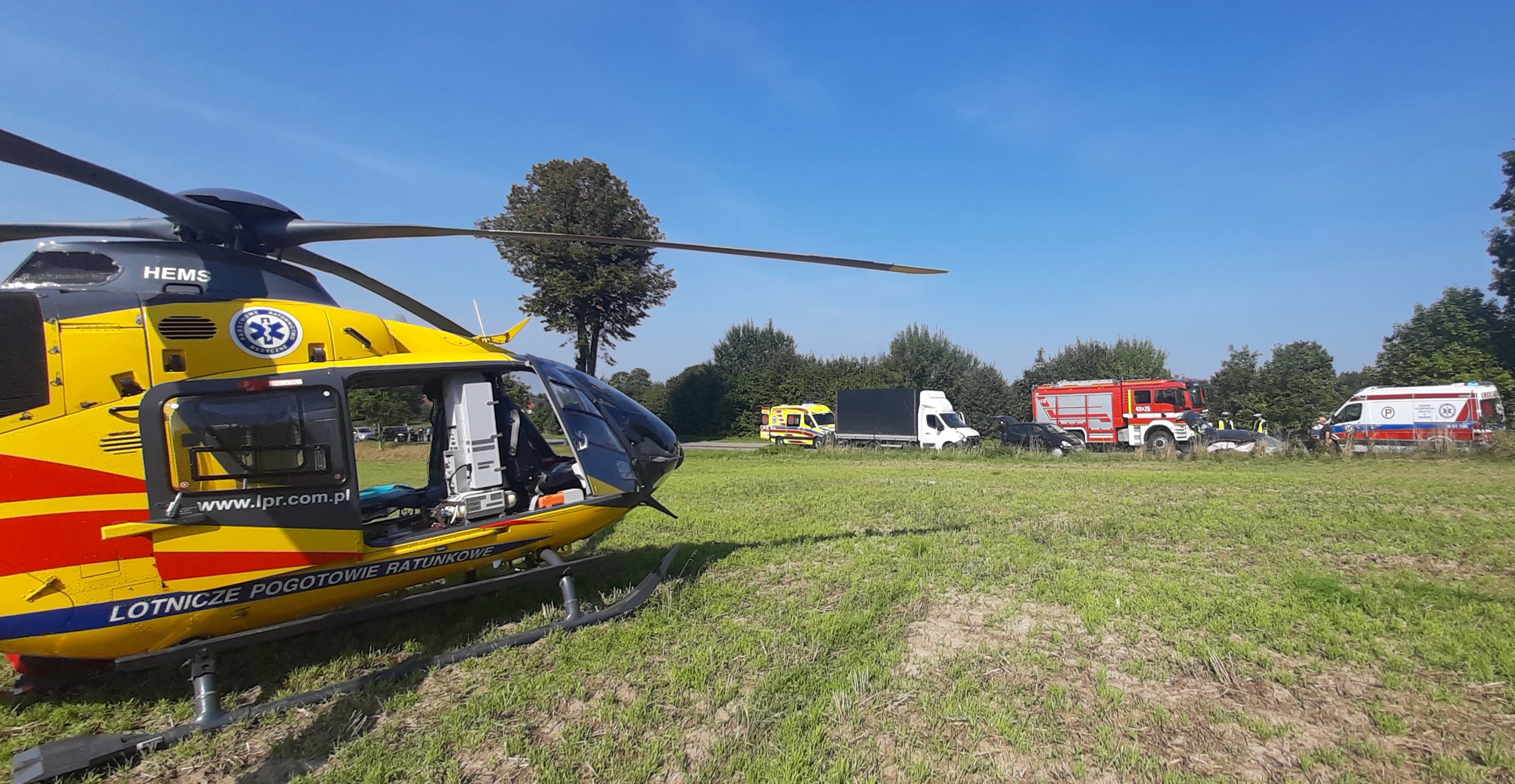 W pobliżu Płoskini doszło do groźnego wypadku