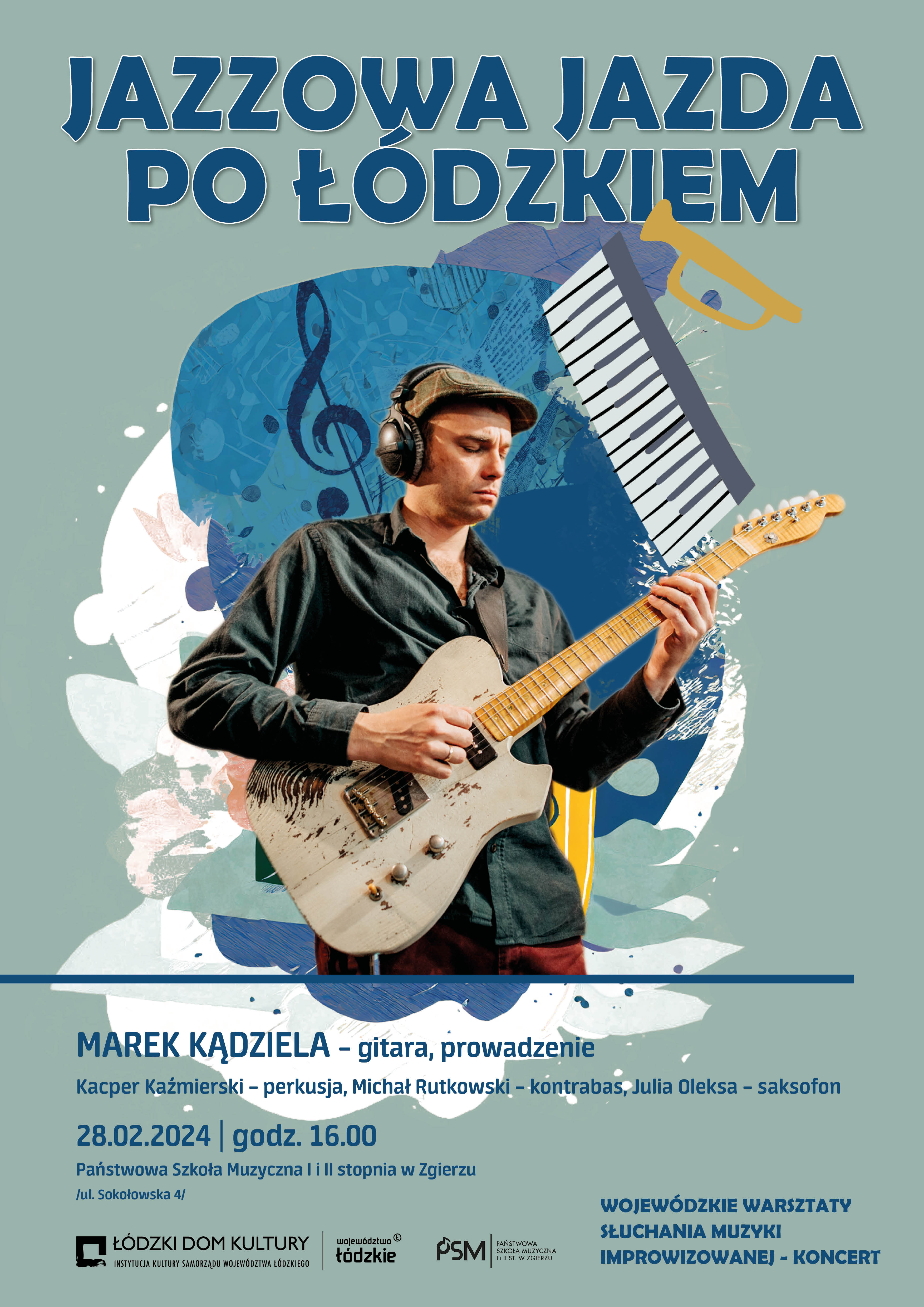 Plakat Jazzowa jazda po Łódzkiem