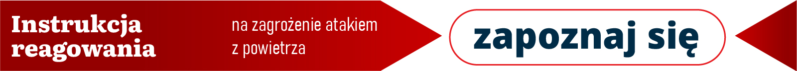 Baner z napisem „Instrukcja reagowania” po prawej stronie.