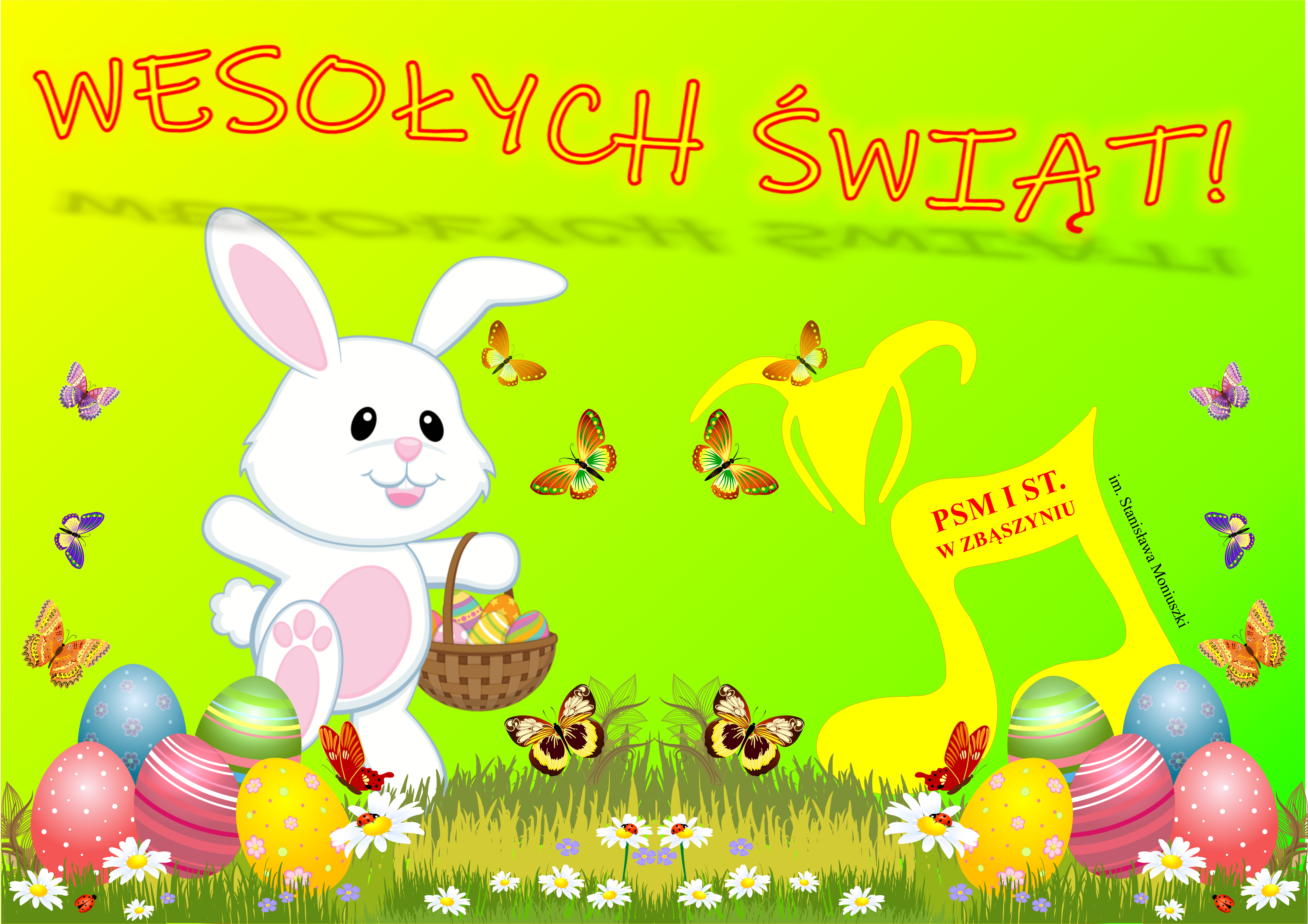 Życzenia Świąteczne PSM I st. w Zbąszyniu