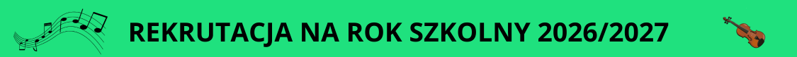 Rekrutacja na rok szkolny 2026/27