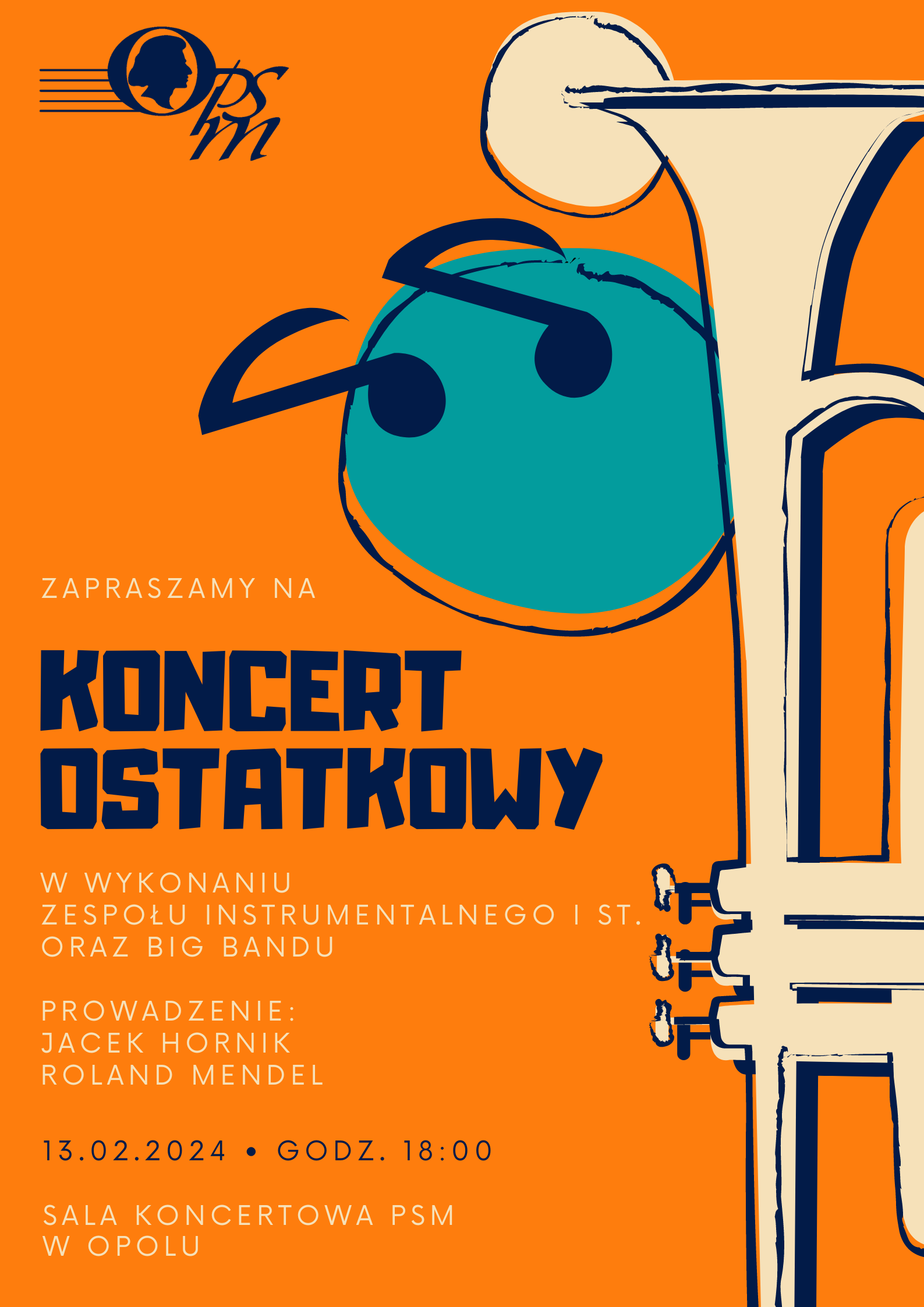 Plakat Koncertu ostatkowego